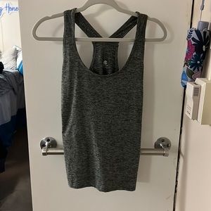 Gray Athletic Champion Tank